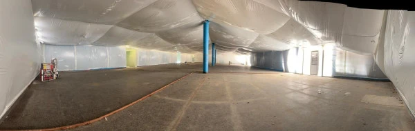 Gymnase Clemenceau – Bry-sur-Marne - Désamiantage -confinement
