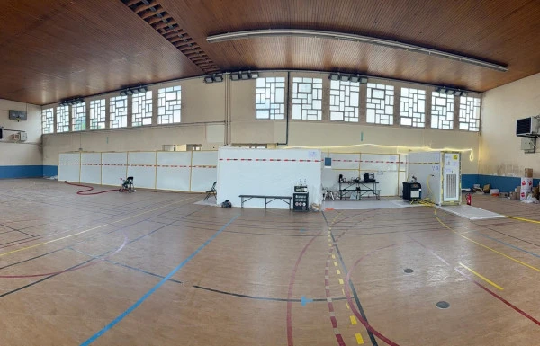 Gymnase Clemenceau – Bry-sur-Marne - Désamiantage installation