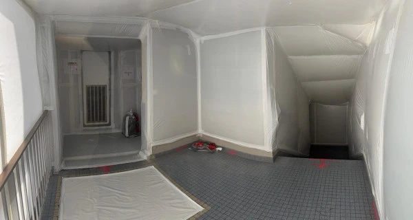 Gymnase Clemenceau – Bry-sur-Marne - Désamiantage -confinement